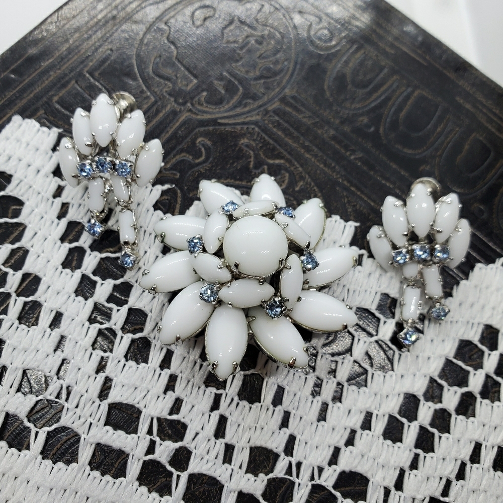 Continental brooch and earring